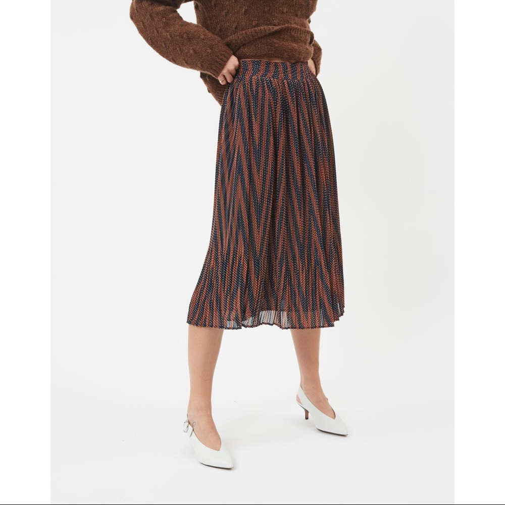 Minimum Vinetta elastic waist pleated skirt 38 M